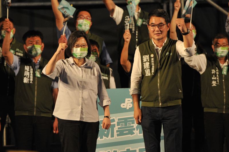▲民進黨立委劉建國參選雲林縣長,總統蔡英文已多次南下輔選。(圖/民進黨提供)