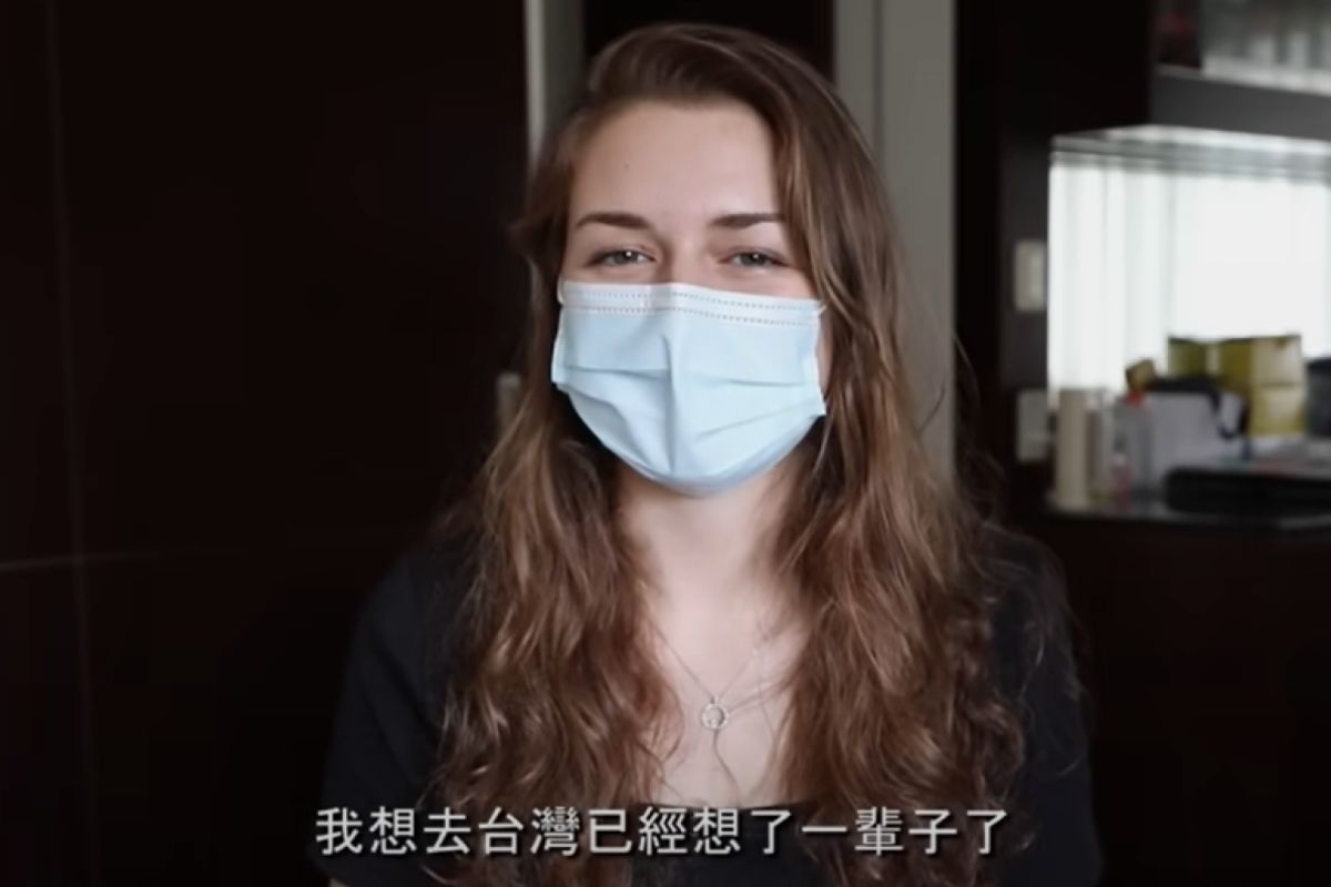▲被疫情阻撓，德女：「想來台灣想一輩子了」，見這點興奮喊太誇張。（圖／Youtube： Stopkiddinstudio） 
