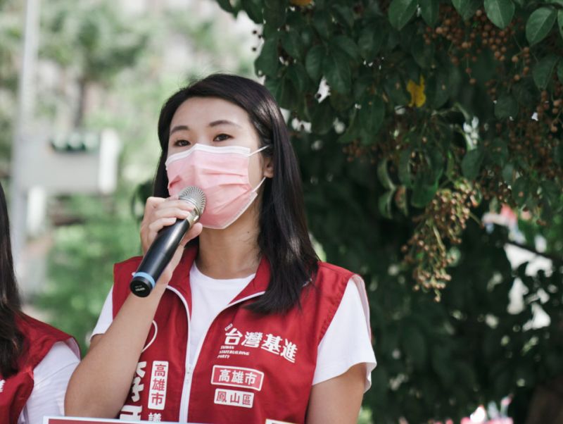 ▲李雨蓁指出,當國際盟友伸出友善的雙手時,台灣也需要強化自身的能力與競爭力,讓世界知道台灣準備好了。(圖/台灣基進提供)