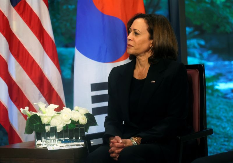 ▲美國副總統賀錦麗（Kamala Harris）據悉將於29日訪問兩韓交界的非軍事區（DMZ）。（圖／美聯社／達志影像）