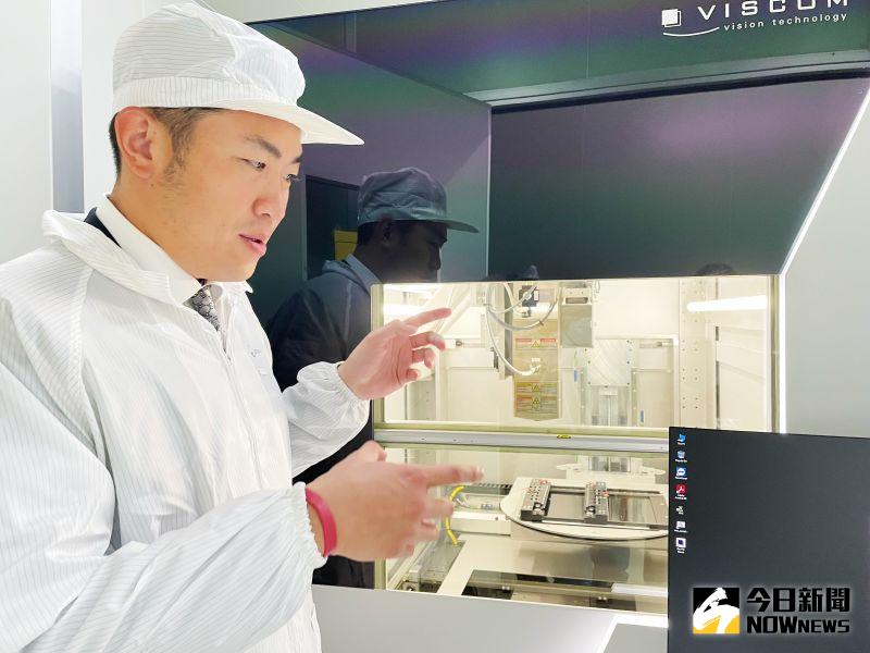 ▲林傳凱強調,高雄廠的設立在硬體部分將採用最新的研發設備,所有生產線上的產品都採用最嚴格的標準設廠。(圖/記者郭俊暉攝)
