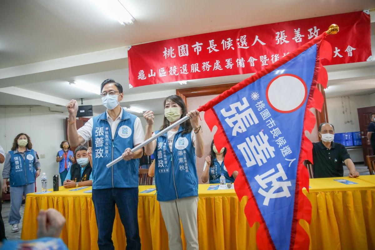 ▲針對拔樁，張善政回應，沒有所謂的拔樁不拔樁，「鄭運鵬沒有在地方花心思，是一個空殼立委」。（圖／張善政辦公室提供）