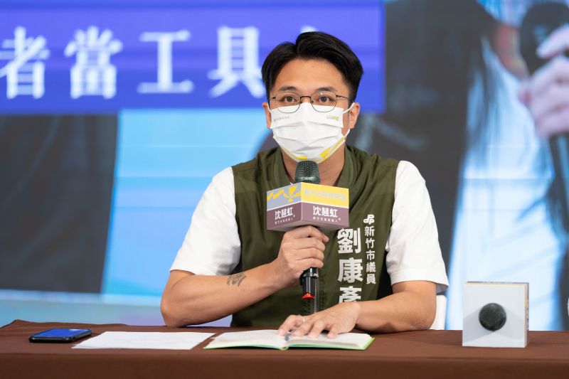 ▲劉康彥表示，請高虹安不要再逃避，好好面對問題。（圖／沈慧虹辦公室提供）