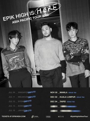▲EPIK HIGH 12月來台開唱。(圖/EPIK HIGH臉書) ▲EPIK HIGH 12月來台開唱。(圖/EPIK HIGH臉書)