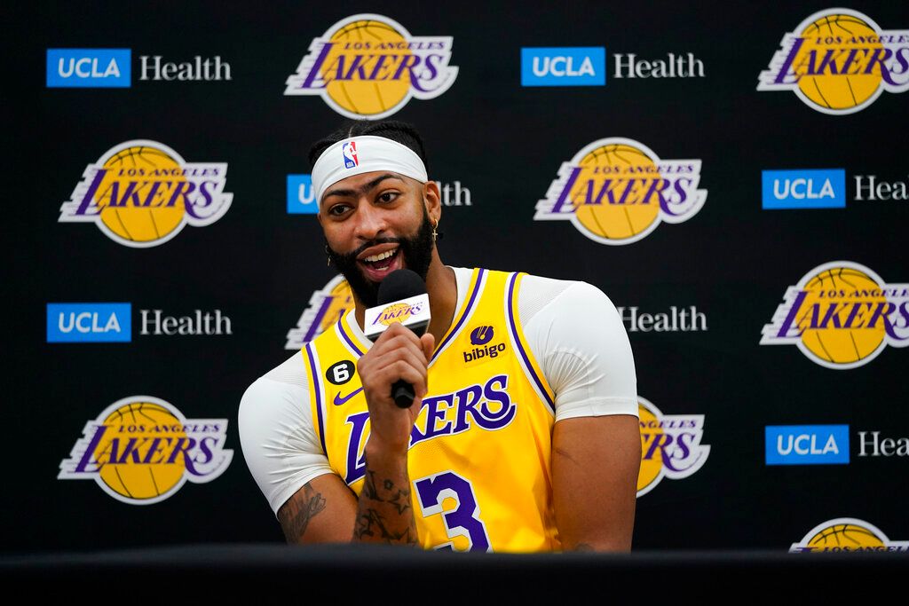 ▲洛杉磯湖人隊球星Anthony Davis（圖／美聯社／達志影像）