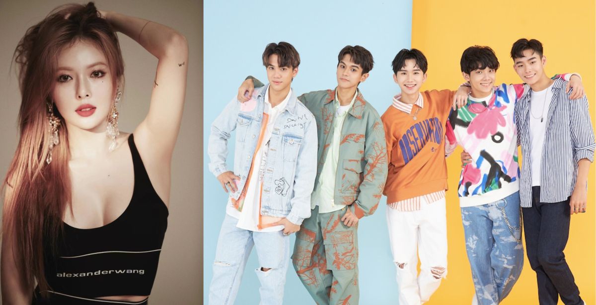 ▲泫雅（左圖）、原子少年將登上《太空港藝術音樂嘉年華》表演。（圖／太空港音樂藝術嘉年華提供）