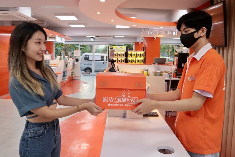 ▲自全台蝦皮店到店門市開放支援此服務後,使用率相較前一個月平均增長一至兩成!(圖/品牌提供)
