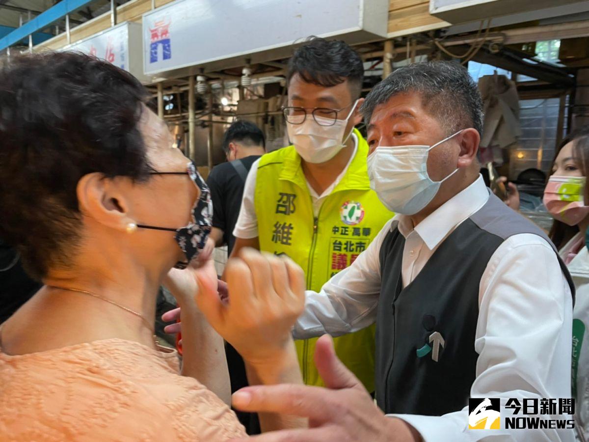 ▲民眾盼「救救東門市場」，陳時中也給予回應。（圖／記者黃宣尹攝，2022.09.29）