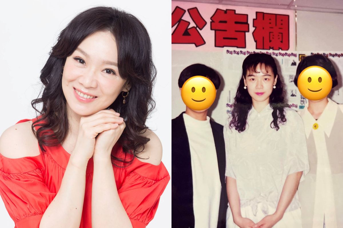 ▲徐薇曝25歲時南陽街仙女教師舊照，網友驚：「超凍齡」。（圖／徐薇老師 臉書） 