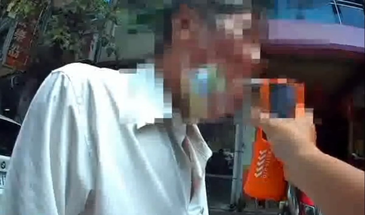 ▲經警方調查，張男於當天上午5時許飲用5瓶提神飲料後，自以為酒精已退去而騎車要外送豬肉給客戶。不過，仍因酒測超標遭警逮捕。（圖／記者郭凱杰翻攝）