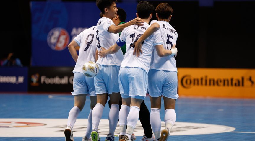 ▲中華隊進球後慶祝。官方提供