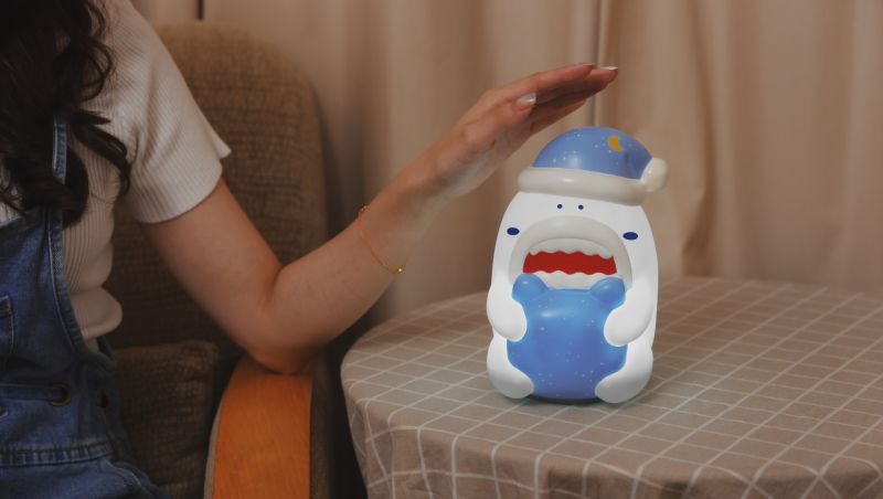 ▲晚安拍拍燈，三段式白光輕拍就亮，加購價799元。（圖／業者提供）