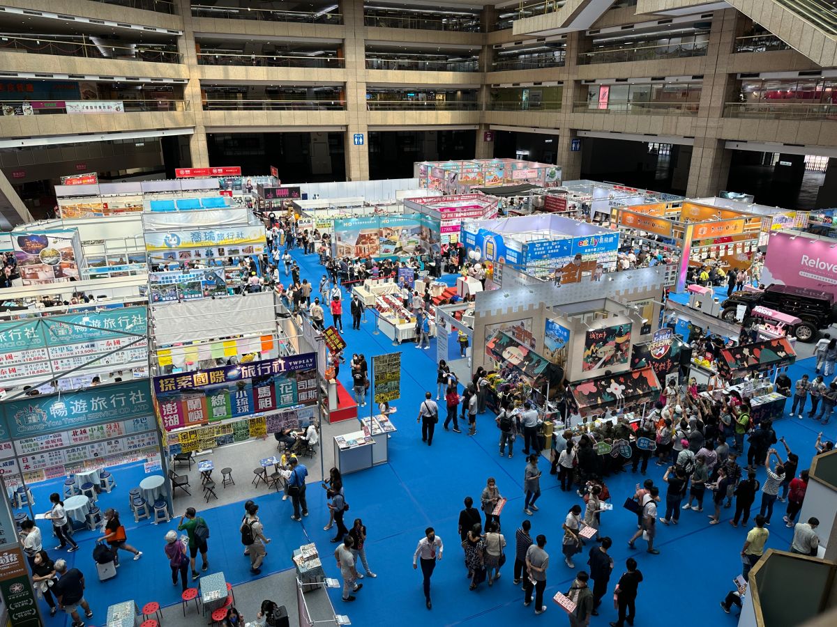 ▲秋季旅展今天登場，旅行業者開始力推國外旅遊。(圖/記者周淑萍攝)