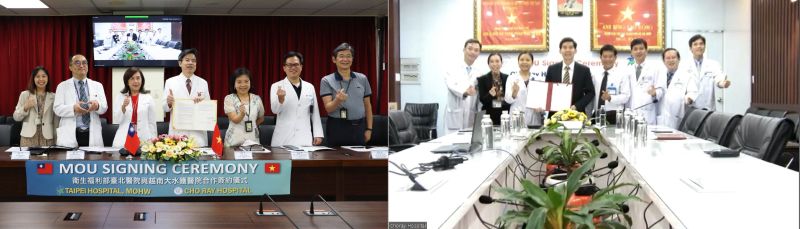 打造醫衛人才　越南醫院與台北醫院簽合作備忘錄
