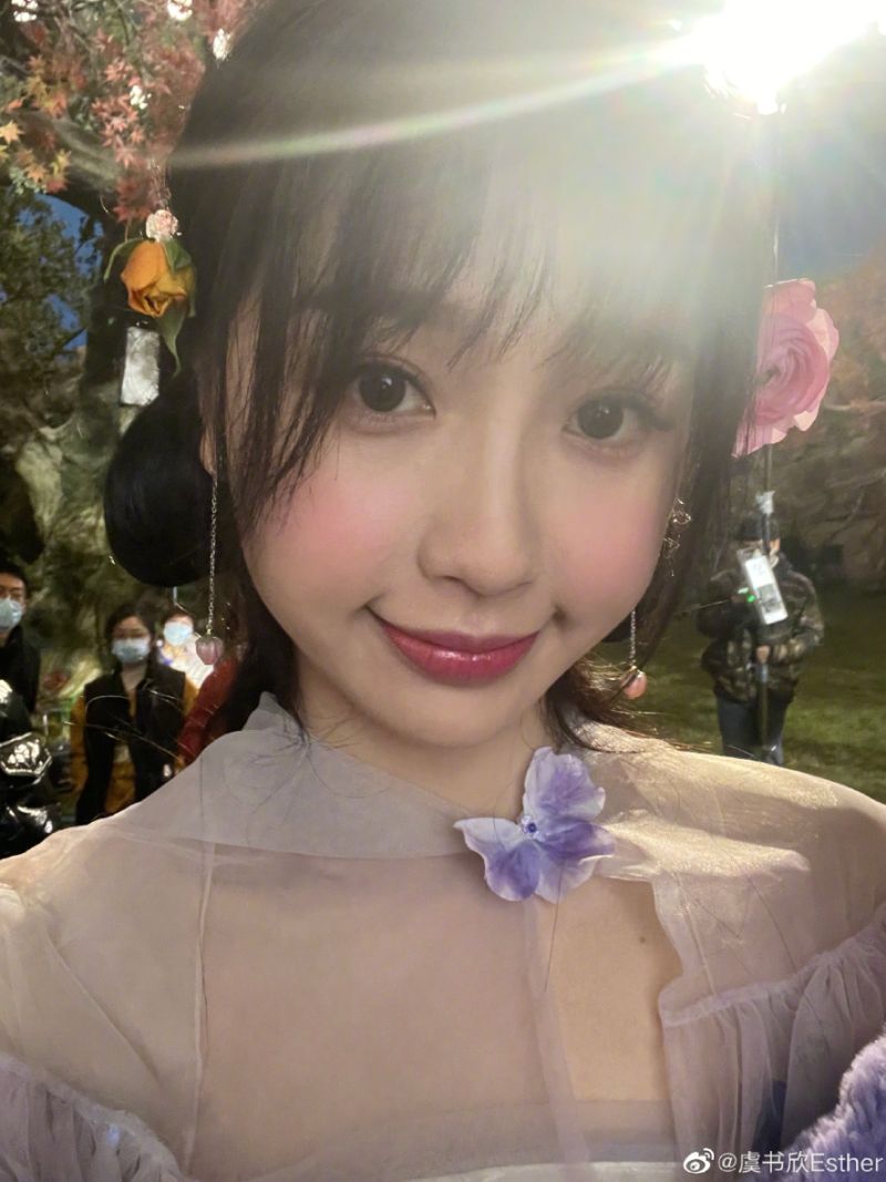 ▲虞書欣在古裝仙俠劇《蒼蘭訣》中飾演「小蘭花」一角。（圖／翻攝自虞書欣微博）