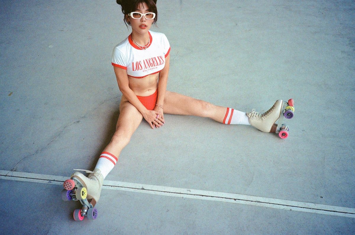 ▲壯壯辣曬蜜桃臀。（圖／壯壯提供）