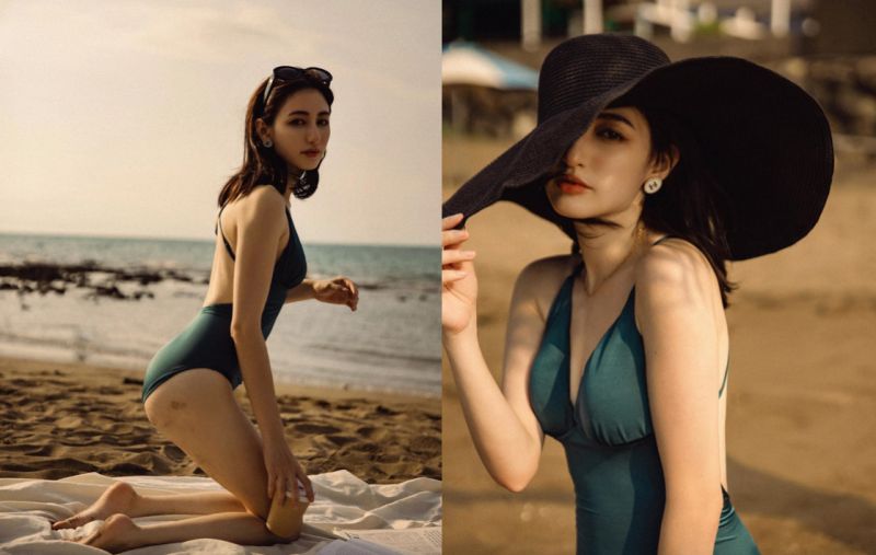 ▲台灣與烏拉圭混血辣模MEI MEI（謝若梅）婚後3年連生3胎，變成「3寶媽」。（圖／翻攝自MEI MEI臉書）