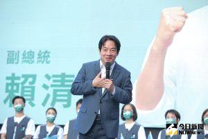 副總統賴清德提出民主台北、國際台北等訴求,認為陳時中是最能夠實踐的人選。 ▲副總統賴清德提出民主台北、國際台北等訴求,認為陳時中是最能夠實踐的人選。(圖/記者葉政勳攝,2022.10.01)
