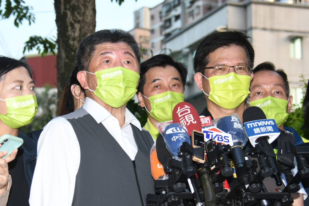 ▲林佳龍請新北市長侯友宜高抬貴手，提供選舉造勢的場合。（圖／記者林調遜攝，2022.10.02）