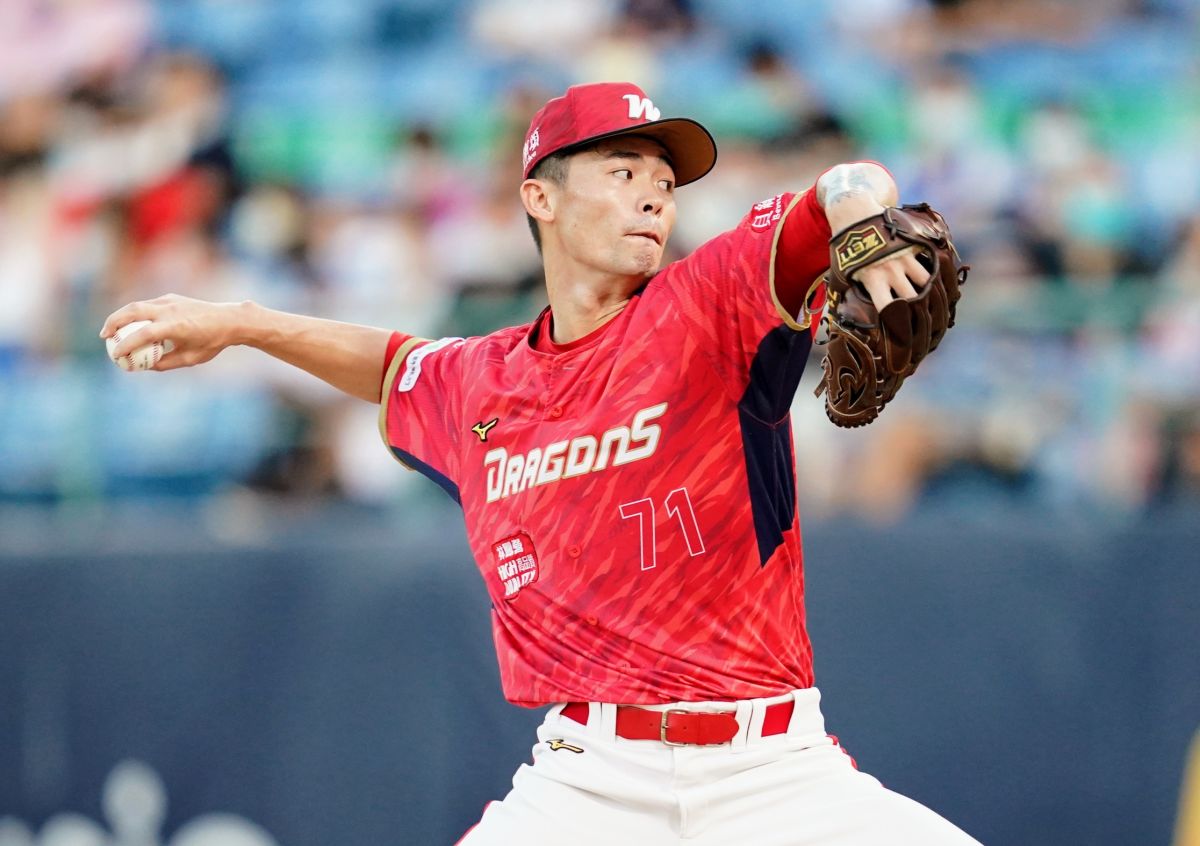 ▲林子昱。（味全龍提供）