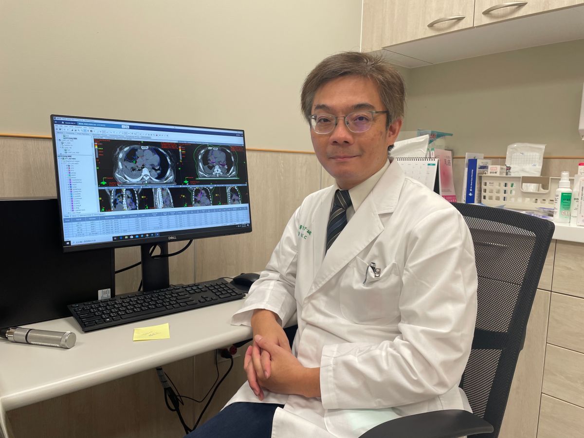 ▲中國醫藥大學新竹附設醫院放射腫瘤科主任郭于誠醫師。（圖/中醫大新竹附醫提供）