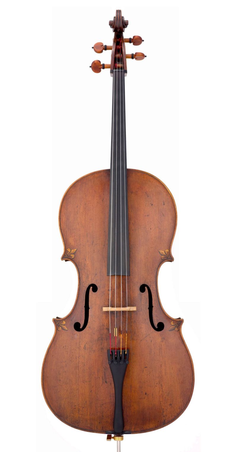 ▲世界最古老的大提琴「查理九世」，出自全球第一位製琴師安德烈．阿瑪蒂之手（圖／奇美博物館提供）