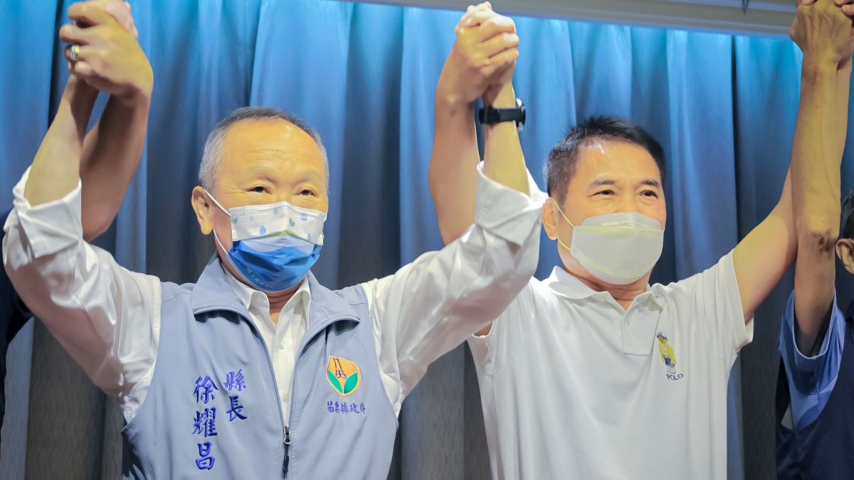 ▲隨著現任縣長出面力挺鍾東錦，2022年苗栗縣長選戰，國民黨分裂的態勢相當明顯。（圖／翻攝鍾東錦臉書）