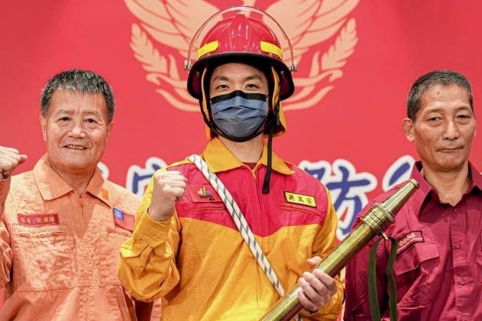 ▲蔣萬安說，未來若有任何人敢欺負台灣，絕對拚性命輸贏到底，相關發言一出，對比其過去的立場，引發議論。（圖／翻攝自蔣萬安臉書）