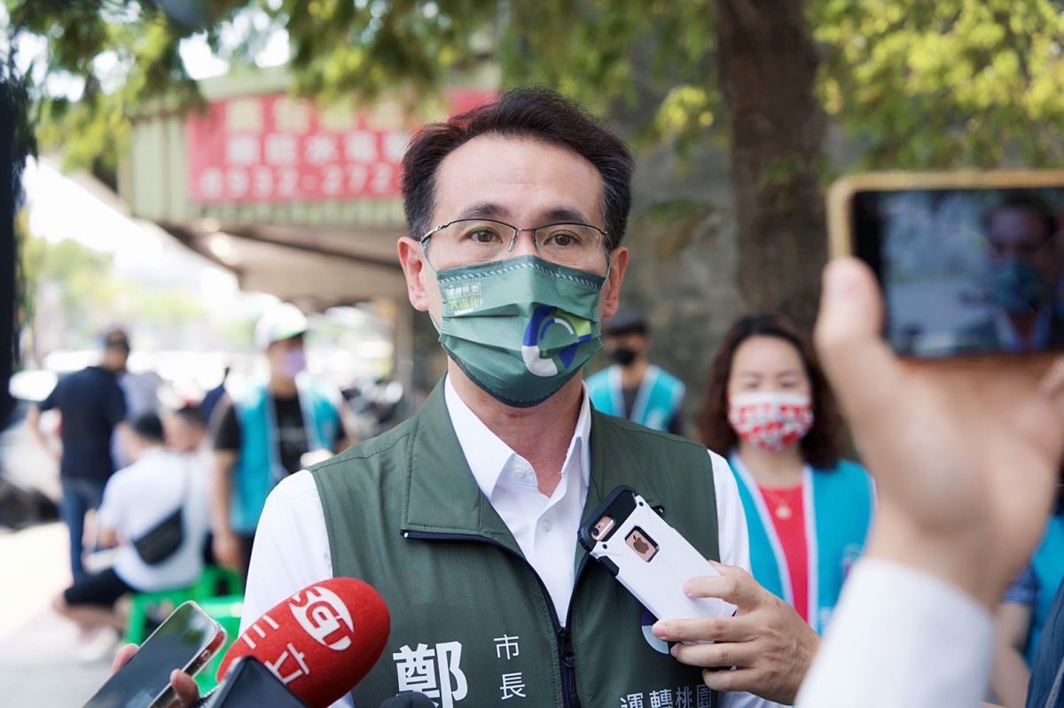 ▲鄭運鵬說，過去張善政擔任行政院長時期，並未積極推動桃園鐵路地下化，如今為了選舉，卻說成是自己的功勞，相當可笑。（圖／鄭運鵬辦公室提供）