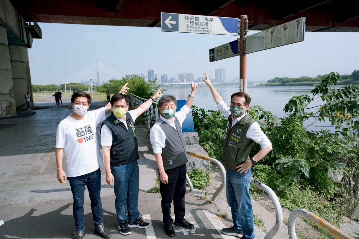 ▲北北基桃大首都圈選戰膠著，民進黨評估，鄭運鵬、蔡適應應可守成桃園與基隆，台北陳時中、新北林佳龍也有望勝選。（圖／陳時中辦公室提供）