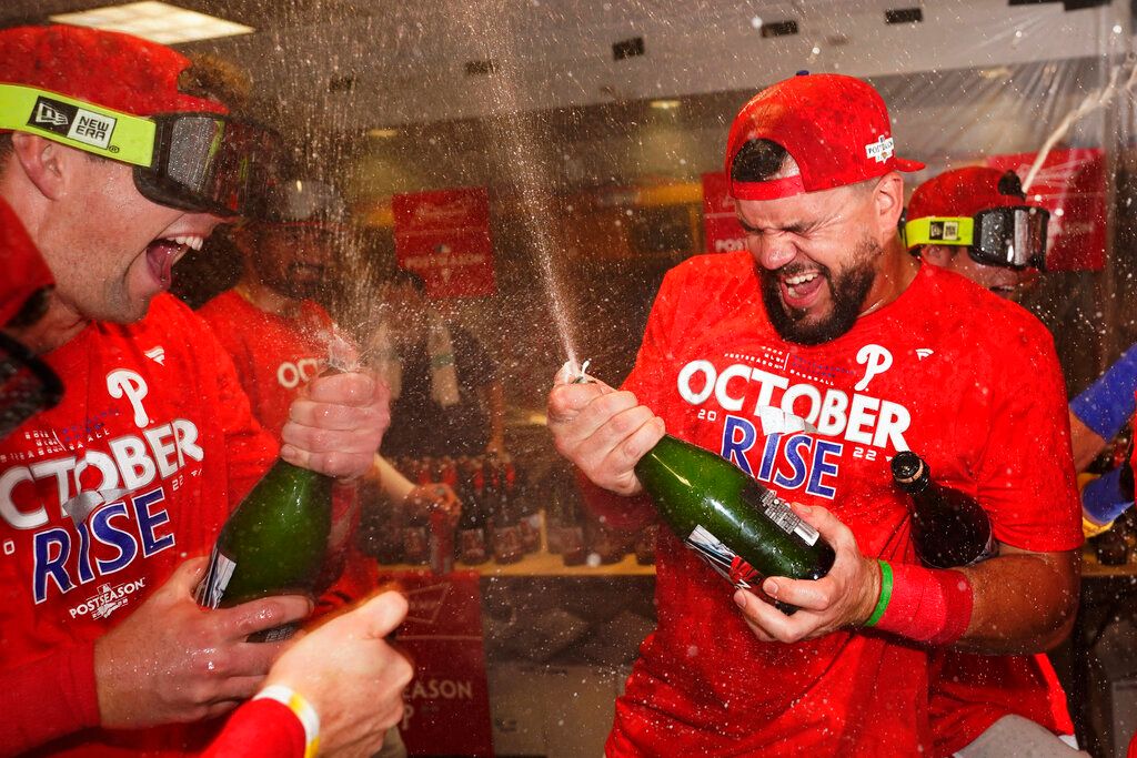 ▲費城人隊終結10年季後賽荒，進軍季後賽（圖／美聯社／達志影像）