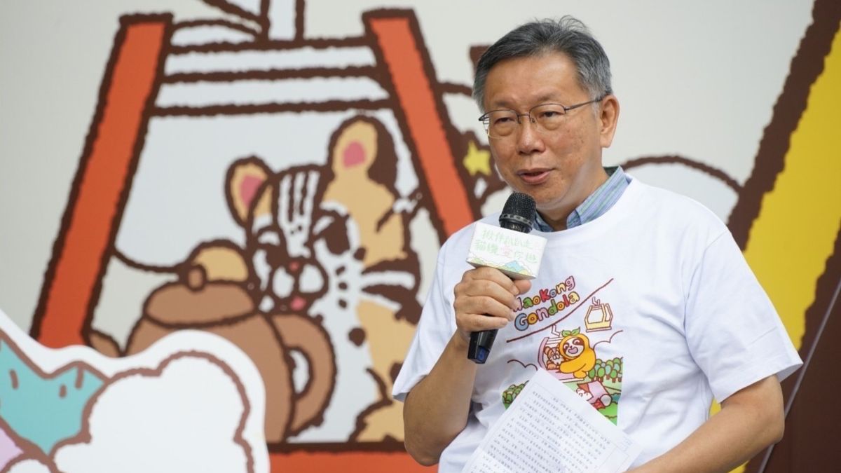 ▲台北市長柯文哲5日透露，當初會找沈慧虹來市府聊聊，是因為想了解新竹市政府運作的情況，以及新竹地方選情。（圖／台北市政府提供）