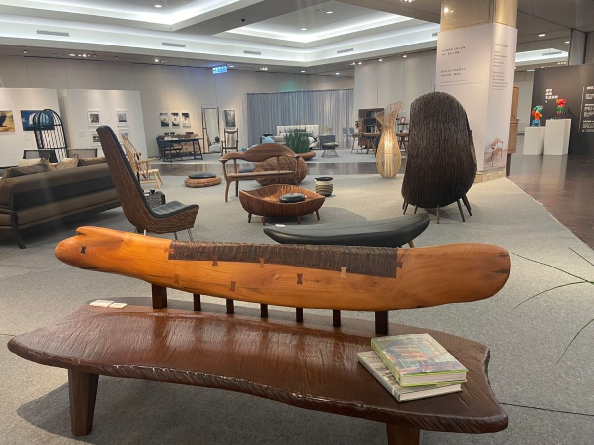 ▲「藝術與空間 疫情後的新生活」希望通過藝術與空間的對話，傳遞疫情後珍惜生命、愛物惜物的恰恰好生活態度（圖／記者林怡孜攝，2022,10,05）