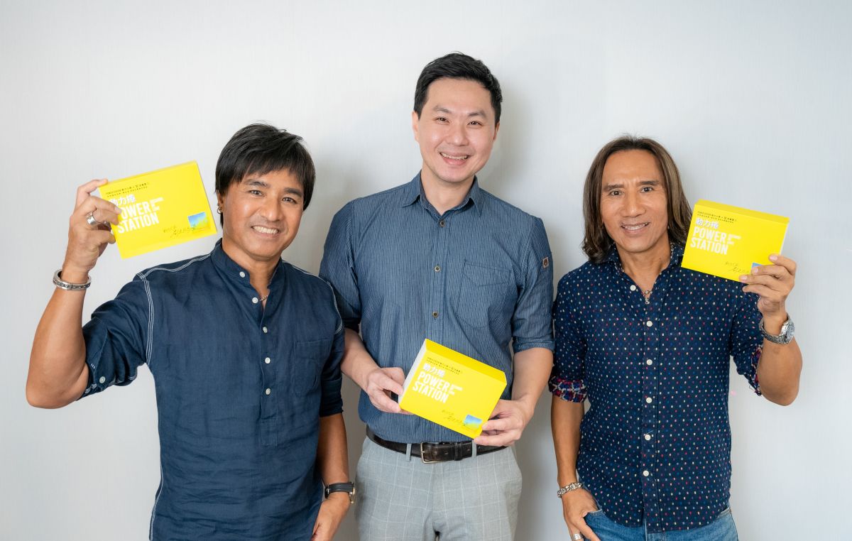 ▲動力火車分享吃蛋捲的技巧。（圖／華研國際提供）