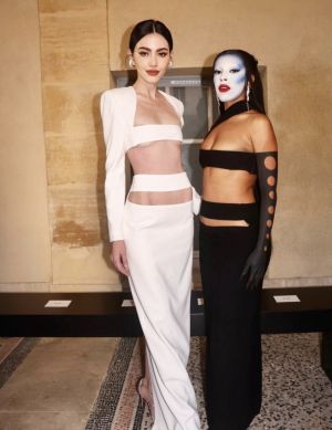 ▲Mai參加巴黎時裝週，引起輿論風波。（圖／翻攝自Instagram）