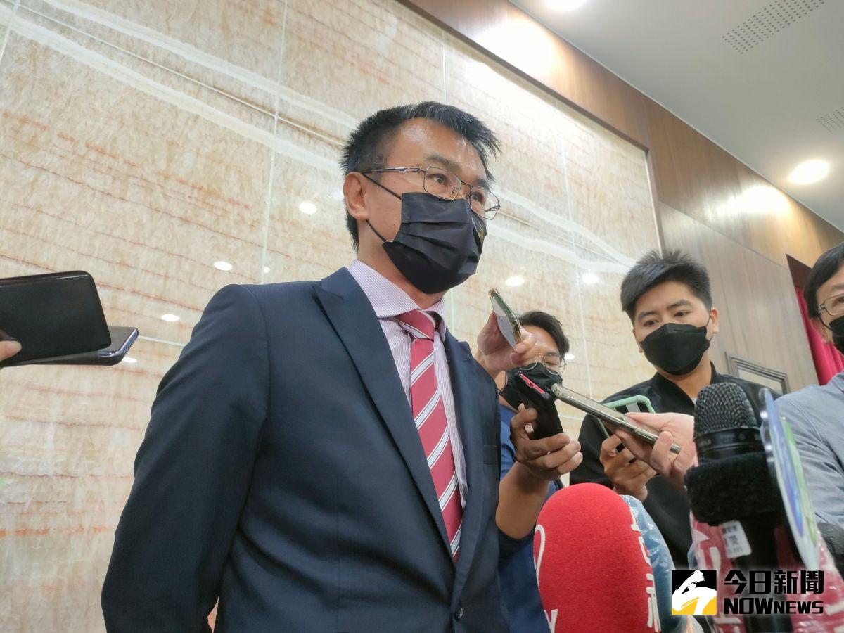 ▲今（6）日國民黨召開記者會，再指控農委會主委陳吉仲抄襲指導學生碩士論文。（圖／記者許若茵攝，2022.10.06）