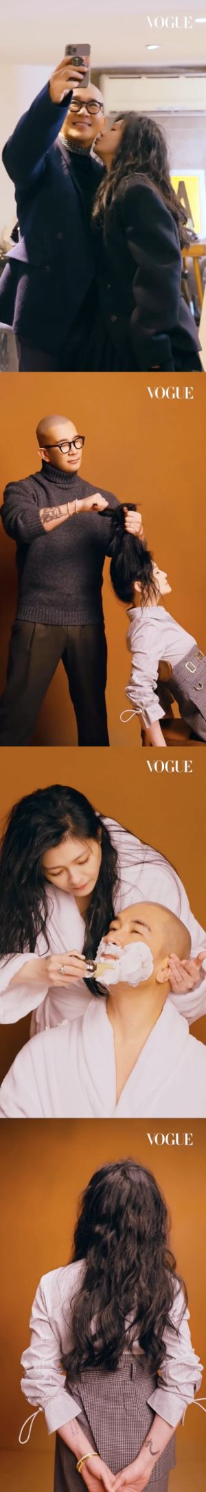 ▲大S跟具俊曄的愛情故事日前於《Vogue Taiwan》公開。（圖／Vogue Taiwan IG）