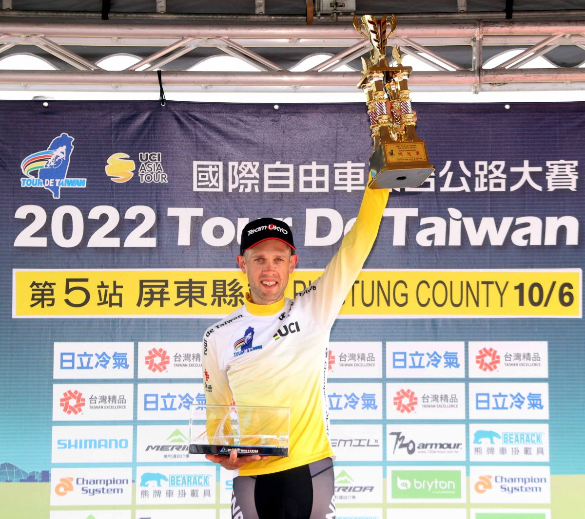 ▲澳洲班傑明（DYBALL Benjamin），毫無懸念穿走黃衫。官方提供