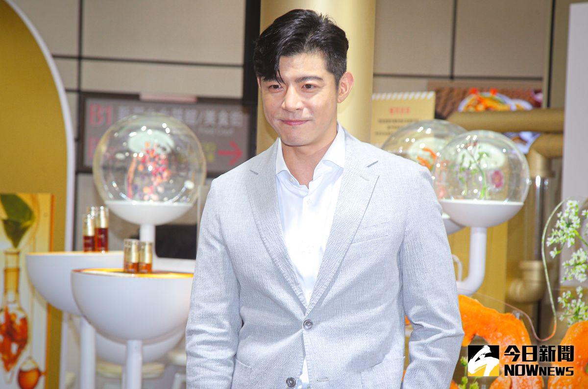 ▲王柏傑在《台北女子圖鑑》飾演暖男，戲外也暖心鼓勵桂綸鎂。（圖／記者葉政勳攝,2022.10.06）