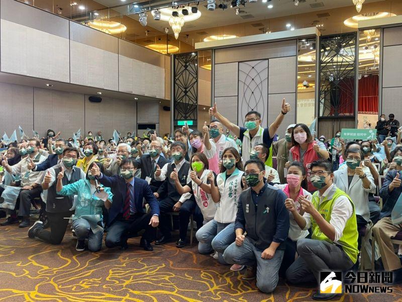 ▲陳時中成立客家後援會，現場數百名支持者齊聚。（圖／記者黃宣尹攝，2022.10.07）