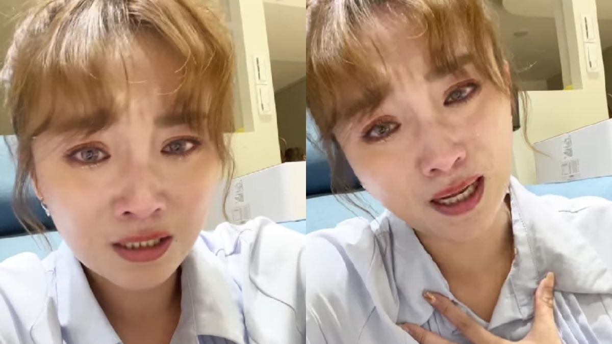 ▲張文綺6日深夜突然開直播爆哭，說明自己媽媽車禍再加上愛犬走失，讓粉絲感到心疼。（圖／翻攝自張文綺臉書）