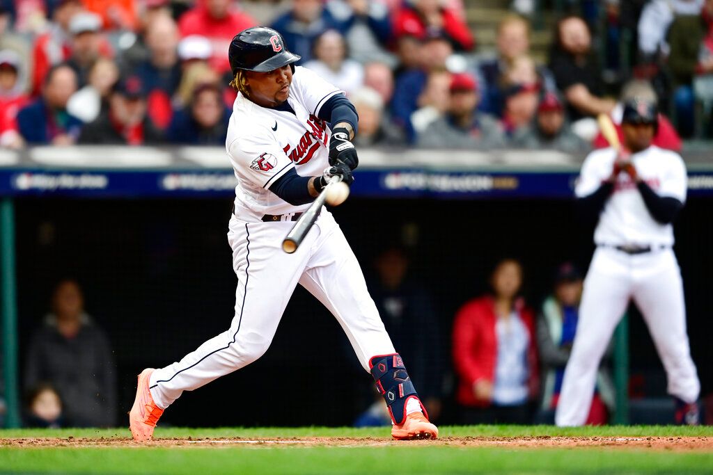 ▲守護者José Ramírez 開轟。（圖／美聯社／達志影像）