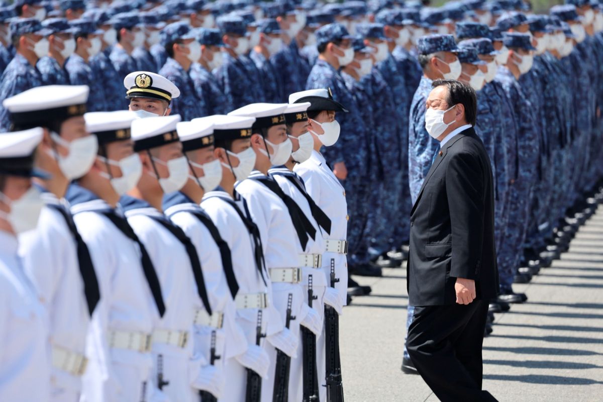 ▲日本政府與執政黨已就5年防衛經費編列逾40兆日圓為方向展開協調，希望在第5年的2027年度時，防衛經費加上安全保障相關經費後能達成占國內生產毛額（GDP）逾2%目標。資料照。（圖／美聯社／達志影像）