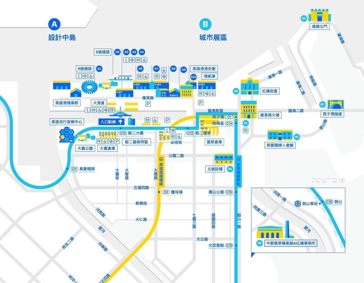 ▲台灣設計展策展顧問吳漢中在實際走訪後，大讚透過走訪十大展館，七處歷史場域，能夠細細閱讀高雄這座百年城市的紋理，只排兩三天真的不夠。（圖／截自吳漢中臉書）