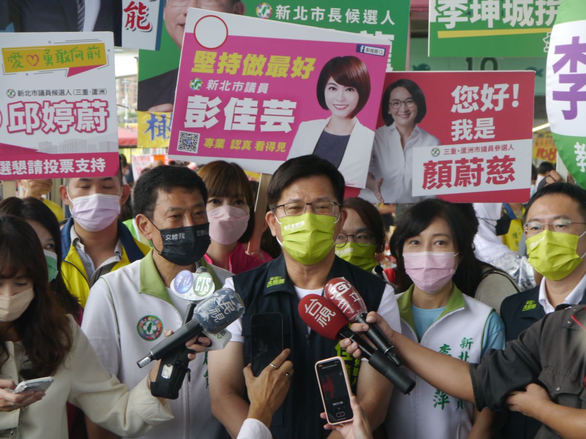 ▲對於馬斯克提議把台灣變成中國大陸一個特別行政區防止衝突說法，林佳龍受訪表示依照他的邏輯，「來自火星也要回去火星」，強調台灣不會也不應成為特別行政區。（圖 ／記者吳嘉億攝，2022.10.9）