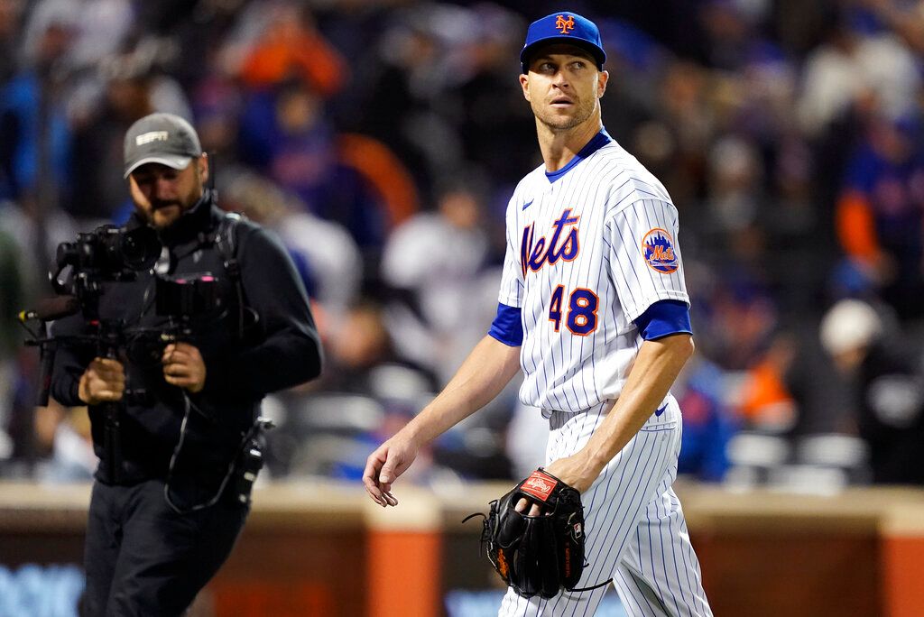 ▲大都會王牌Jacob deGrom（圖／美聯社／達志影像）