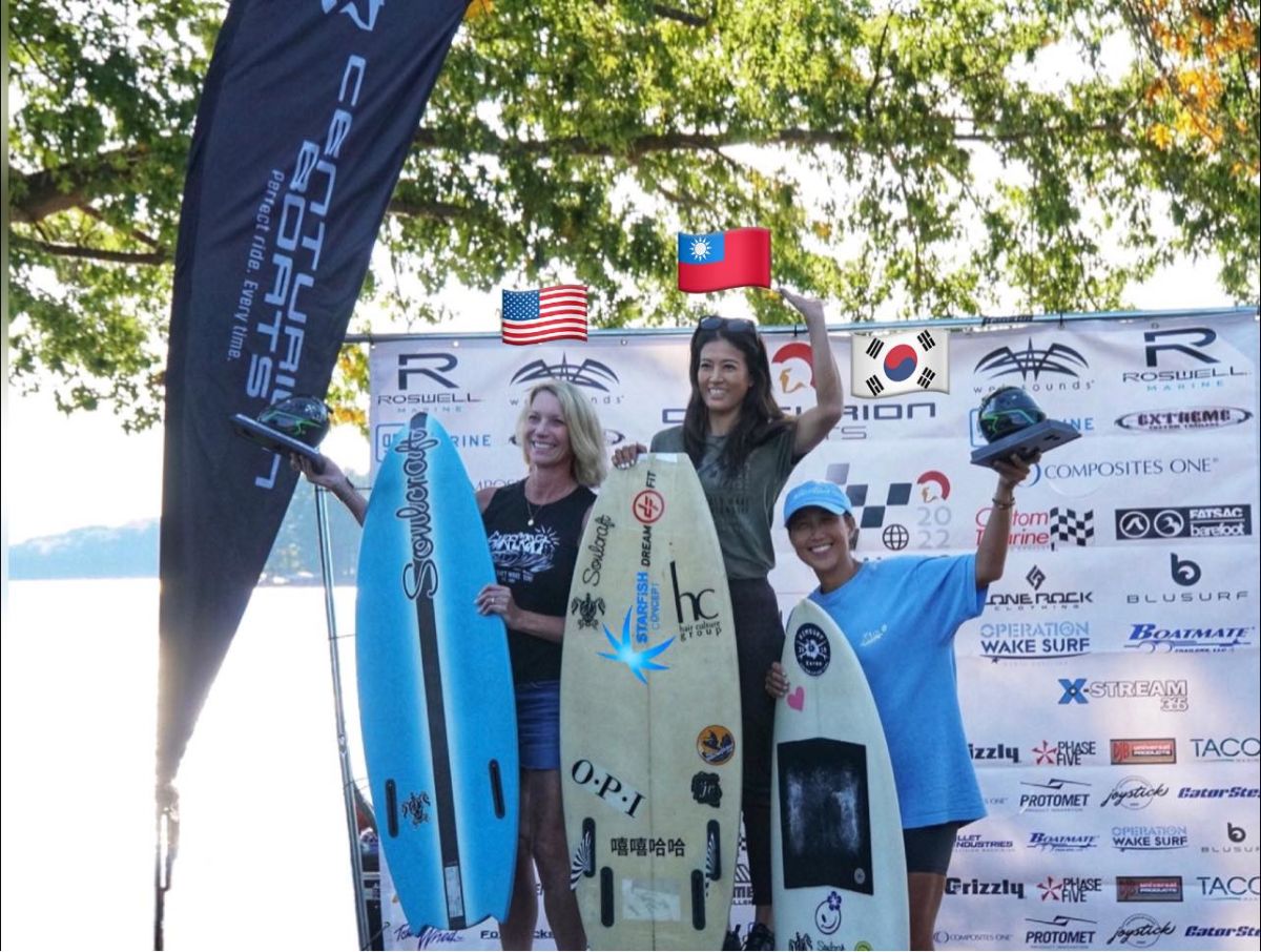 ▲Kimberly陳美彤拿下金牌。取自Kimberly的熱血人生