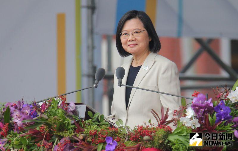▲即便面對選舉年激烈的政黨競爭,蔡英文國慶演說再拉開新高度,持續帶領台灣朝正常國家邁進。(圖/記者葉政勳攝,2022.10.10)