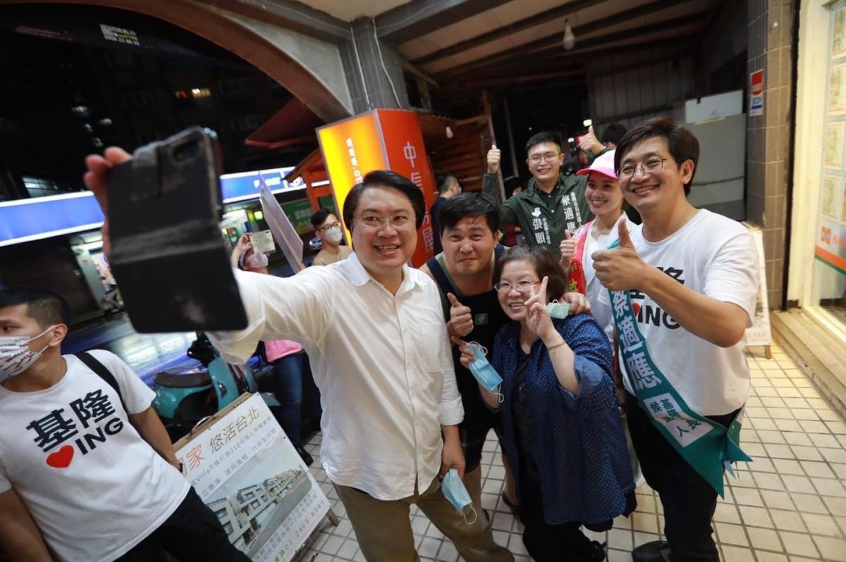 ▲林右昌任期屆滿，蔡適應力拚接棒，延續基隆光榮。（圖／蔡適應辦公室提供）