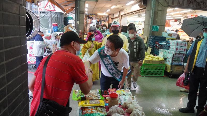 ▲蔡適應表示，未來會持續提出更多振奮基隆人的願景，期盼接棒基隆、延續光榮。（圖／蔡適應辦公室提供）